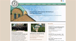 Desktop Screenshot of orthodoxie.net